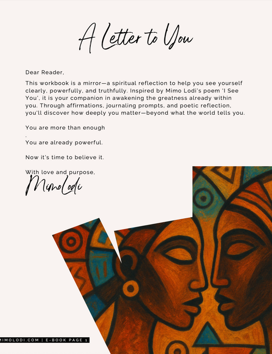I See You: An Affirmation Workbook to Awaken Your Inner Power